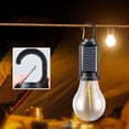 thumbnail image 1 of TIMIFIS Solar Light Led Camping Lantern USB Rechargeable Outdoor Tent Lights For Camping Hanging Light Bulbs With Clip Hook Camping Flash New Home Essentials, 1 of 8