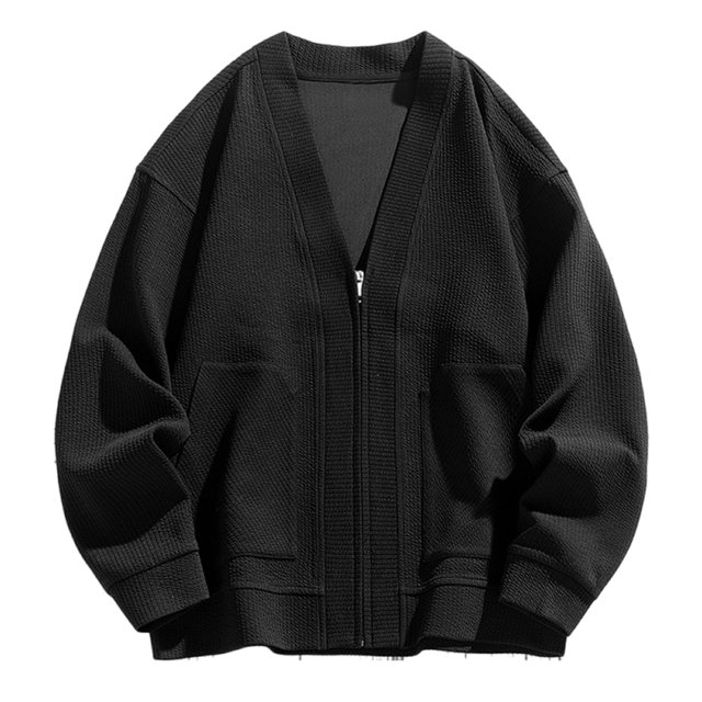 Pisexur Manteau d'Hiver pour Homme Mode Manteau Uni de Tempérament à Manches Longues Sans Capuche Manteau Décontracté d'Extérieur Vestes Manteau d'Hiver pour Homme Coupe-Vent Veste Veste Chaude