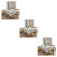 thumbnail image 4 of Baohd Durable And Easy To Wash Tablecloth With Vintage Style Rectangular Table Tablecloth Cotton Dining Tablecloth Table Cover linen 100*140CM 3Set, 4 of 6
