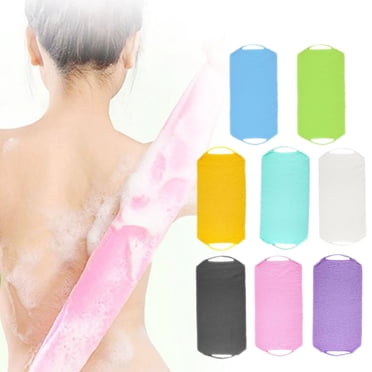 Meitianfacai Stretchable Exfoliating Washcloth Towel, Loofah Back Scrubber for Shower, Exfoliating Body Scrubber Cloth, for Shower, Spa, Massage and Body, Dead Skin Removal