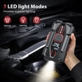 thumbnail image 4 of NEXPOW 4000A Car Jump Starter with Air Compressor, 12V Car Battery Charger Booster with PD 30W Fast Charge, 150PSI 59.2Wh Air Pump, Smart Clamps (Emergency Multi-Function Power Pack), 4 of 6