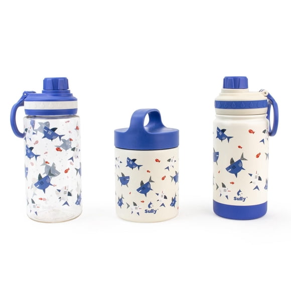 3Pk Pyrenee Bottle Set-Shark