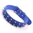 thumbnail image 1 of Collier pour Chien à Pointes, Collier pour Chien à Clous Collier pour Chien en Cuir Collier pour Chien avec Pointes Style Punk Collier pour Chien à Pointes en Laiton Collier pour Chien à Pointes Réglable à Clous Rivet Boucle en Laiton Petit Collier pour Chien, 1 of 7