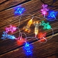thumbnail image 3 of Led Space Astronaut Rocket Space Burst Ball Battery Lamp String Home Bedroom Decorative Lamp Multicolour, 3 of 4