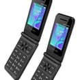 thumbnail image 2 of Maxwest Neo Flip Phone 4G LTE Volte 4G Dual Nano Sim GSM Unlocked Black, 2 of 7