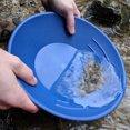 thumbnail image 4 of BLUE 10" Gold Rush Gravity Trap Gold Pan - High Impact Flexible Plastic, 4 of 8
