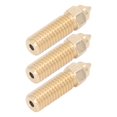 thumbnail image 1 of 3Pcs 3D Printer Nozzle Kit Extruder Brass Nozzles HighHigh Temperature  for  K1 1.75 Dia, 1 of 8