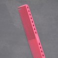 thumbnail image 4 of Professional Barber Hairdressing Comb Hair Cutting Styling Combs Rose Red Rose Red 19x3cm, 4 of 4