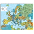 thumbnail image 2 of Swiftmaps Europe Wall Map GeoPolitical Edition (18x22 Laminated), 2 of 5