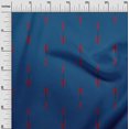 thumbnail image 2 of oneOone Silk Tabby Fabric Arrow Ikat Decor Fabric Printed BTY 42 Inch Wide, 2 of 4