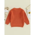 thumbnail image 4 of FAROOT Chandail d'Automne pour Bébé, Couleur Unie Tricoté Manches Longues Col Rond, 4 of 9