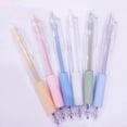 thumbnail image 3 of amdohai Gel Ink Pens, Retractable, with Refillable, Fine Point, 0.5mm, Black Ink, 6 Count, 3 of 8