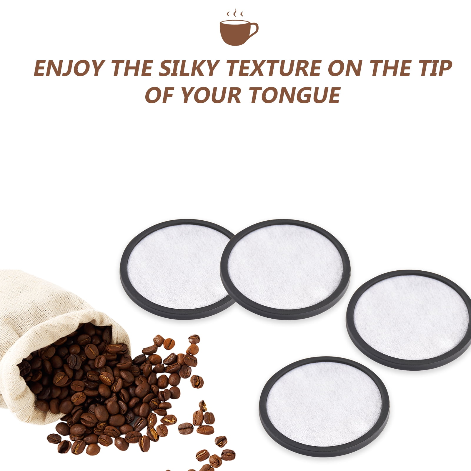 Filtre Lot de 12 Disque de Filtre à Eau pour Café Filtre de Remplacement Filtre à Café Compatible avec Machine Mr.Coffee Accessoire de Machine à Café Filtre à Eau pour Cafetière