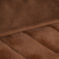 thumbnail image 2 of Bouclair Rust Cougar Faux Fur Throw 50x60 in (127x152 cm), 2 of 10