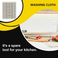thumbnail image 4 of Pack of 10 Dishcloth Microfiber Absorbent Fast Dry Multiple Patterns Microfiber Clean Tools Household Supply Cleaning Cloth Kitchen Supplies Dish Towels Spot, 4 of 7