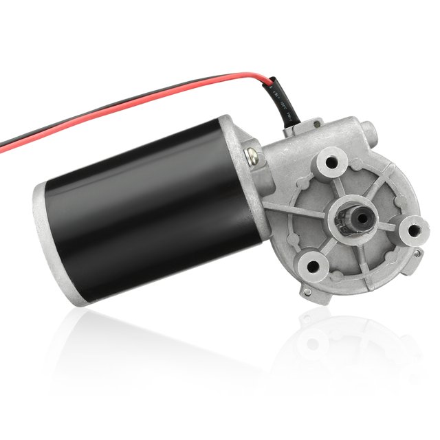 Unique Bargains JCF63L DC 12V 60W High Torque Reversible Electric Gear Motor 60RPM