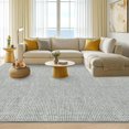 thumbnail image 1 of YUSAZENS 5x7 Washable Boho Non-Slip Area Rug, Soft Waffle Print Carpet for Bedroom, Living Room, Light Gray, 1 of 6