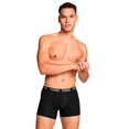 thumbnail image 3 of PUMA Men Boxer Trunks, 2-Pack - Everyday Basic Boxers 2P, Cotton Stretch, Solid Colour Black/Grey M (Medium), 3 of 7