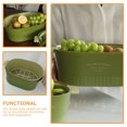 thumbnail image 2 of GOOHOCHY Cesta coladora de doble capa para lavar frutas y verduras en la cocina., 2 of 8