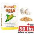 thumbnail image 1 of Sunglos GOLD Theater grade Unpopped popcorn kernels Butterfly 50lbs, 1 of 4