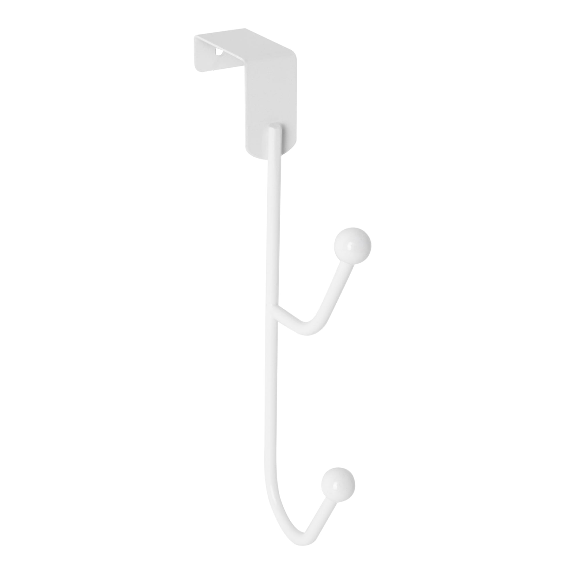 Era, Roan Max, Crochet Double Pour  Au Dessus De La Porte, Organisateur, Blanc 5.30x8.80po