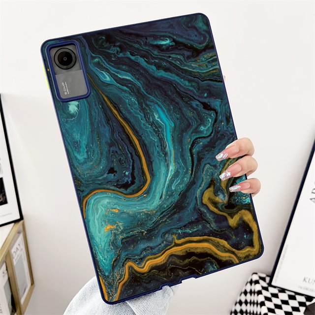 for Xiaomi Pad 5 6 Pro Tablet Case for Xiaomi Redmi Pad SE 2023 11 Inch Fashion Marble Pattern Hard Matte Cover For Xiaomi Pad 6 Y6-P112 RedmiPad SE 2023