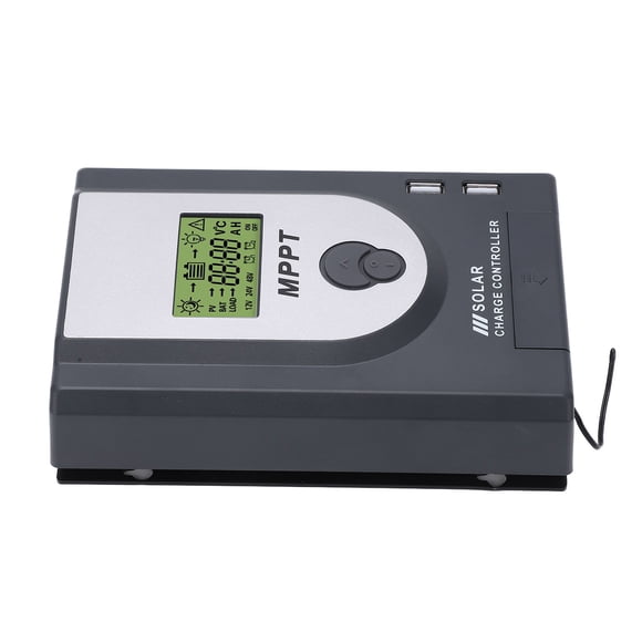 20A Solar Controller, High Efficiency Solar Panel Regulator IP30 Waterproof 12V 24V For Gel Lithium Batteries