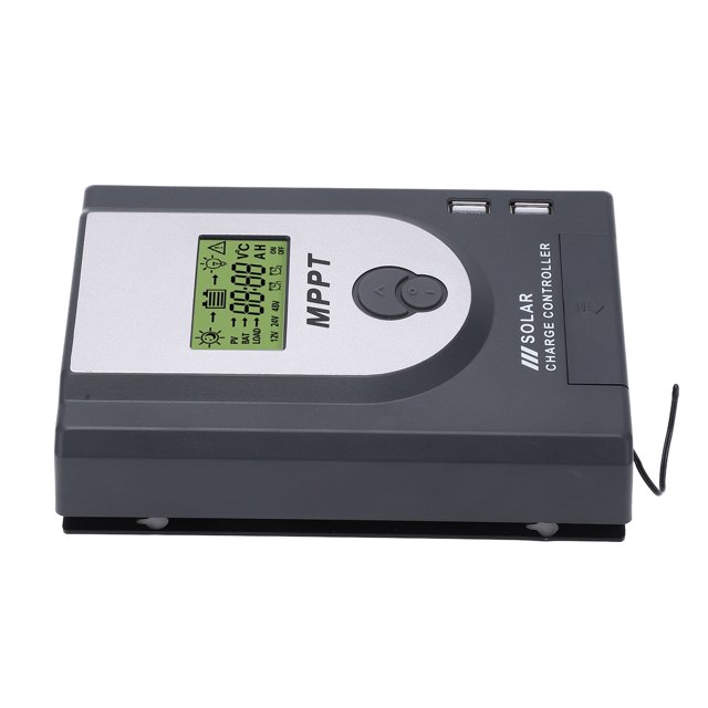 20A Solar Controller, High Efficiency Solar Panel Regulator IP30 Waterproof 12V 24V For Gel Lithium Batteries