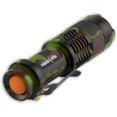 thumbnail image 3 of Camo Tactical Mini LED Flashlight single AA battery 300 Lumen Survival Camping Light, 3 of 3