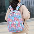 thumbnail image 2 of MesaSe Large Capacity Fashionalbe Commuter HStudent Backpack Korean BackPack(red), 2 of 9