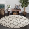 thumbnail image 1 of Safavieh Hudson Aline Tapis Géométrique Shag, 1 of 6