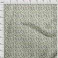thumbnail image 4 of oneOone Coton Popeline Sergé Jaune Clair Tissu Jacobée Robe Florale Tissu Tissu Imprimé par la Cour 56 Pouces de Large, 4 of 5