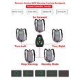 thumbnail image 2 of Sac à Dos Vélo avec Signal de Virage LED 15L avec Indicateur de Direction, Lumière de Sécurité Rechargeable USB, 2 of 8