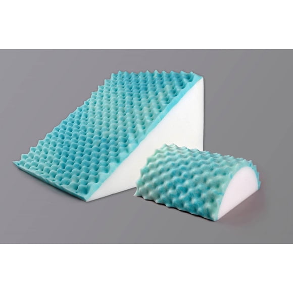 Bodyform® Orthopédique - Ensemble de cales en gel alambiqué et de repose-genoux