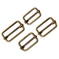 thumbnail image 4 of SHISUYAN 20PCS Slide Belt Connection Roller Buckles Bag Strap Adjustable Metal Pin Buckles for Backpack Suitcase Clothes(Bronze), 4 of 8