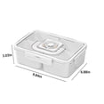 thumbnail image 3 of SuoKom Kitchen Plastic Food Storage Container with Airtight Lids Reusableleftover Food Lunch Boxes - Leak Proof, 3 of 7