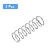 thumbnail image 3 of Unique Bargains Ressort de Compression 5 Pack en Acier Inoxydable 304, 12mm OD, Fil de 1mm, Longueur 35mm, 3 of 6