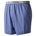 thumbnail image 2 of Yves Martin Men's Striped Boxer Shorts, 2 of 5