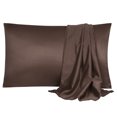 thumbnail image 1 of Unique Bargains Luxury Satin Pillowcase Cool Silk Pillow Case Cover, 1 of 9