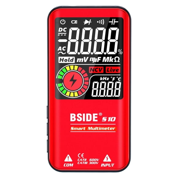 Pompotops Multimeter Intelligent Large-screen Color Screen Charging Automatic Range High-precision S11 Multi-meter Clearance
