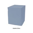 thumbnail image 4 of mmirethe Mobilier d'Extérieur Empilable avec Ces Housses de Chaise de Rangement Pratique Housse de Protection Extérieure Gris 64x64x120cm, 4 of 6