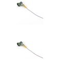 thumbnail image 4 of yingyy Model Railway Lamp Outdoor 1:87 Scale Streetlight Building LED Park Light Garden Yard Building Layout Decorations Type B Green 2Set, 4 of 6