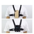 thumbnail image 4 of Appareils Photo Pectoraux Ensemble Longueur Réglable Élastique 5 en 1 Téléphone Intelligent Poitrine pour le Sport, 4 of 8