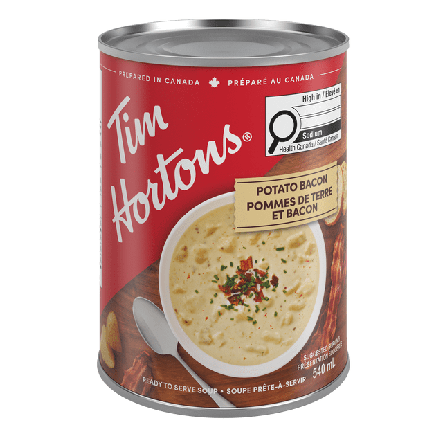 Tim Hortons Soupe aux Pommes de Terre et Bacon 540mL