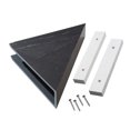 thumbnail image 1 of PALISADE Vinyl Waterproof Corner Shower Shelf Black Ice, 1 of 6
