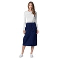 thumbnail image 4 of Adar Universal Scrub Skirts For Women - Mid-Calf Drawstring Scrub Skirt, 4 of 7