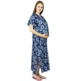 thumbnail image 2 of Bimba Maternity Hospital Kaftan Nursing Night Gown| Front Buttons- Baby Shower, 2 of 8