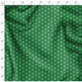 thumbnail image 4 of Soimoi Green Poly Georgette Fabric Circle Art Geometric Print Fabric by the Yard 52 Inch Wide, 4 of 5