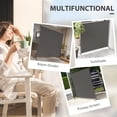 thumbnail image 4 of Outsunny Single Panel Privacy Screen, UV30+ Room Divider, Dark Grey, 4 of 10