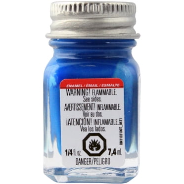 Testors Enamel Paint .25oz-Gloss Blue